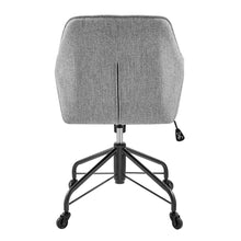 Load image into Gallery viewer, Thompson Fabric Swivel Office Arm Chair