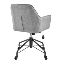 Load image into Gallery viewer, Thompson Fabric Swivel Office Arm Chair