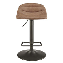 Load image into Gallery viewer, Koa PU Gaslift Swivel Bar Stool, (Set of 2)