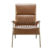 Load image into Gallery viewer, Caspian Bonded Leather Accent Chair