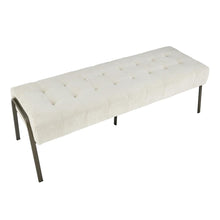 Load image into Gallery viewer, Venturi Fabric Tufted Bench