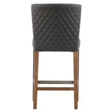Load image into Gallery viewer, Albie Diamond Stitching PU Leather Counter Stool