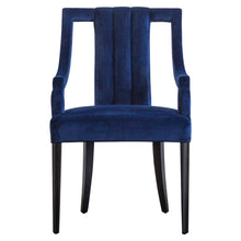 Load image into Gallery viewer, Viola Velvet Fabric Klismos Chair