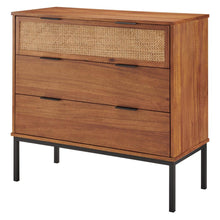 Load image into Gallery viewer, Caine Rattan Chest 3 Drawers