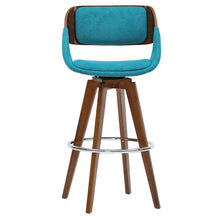 Load image into Gallery viewer, Cyprus Swivel Fabric Bar Stool