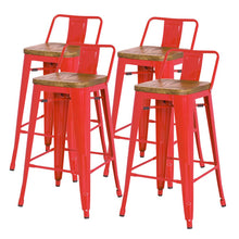 Load image into Gallery viewer, Metropolis Low Back Counter Stool, (Set of 4)