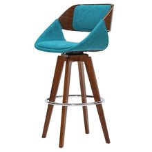 Load image into Gallery viewer, Cyprus Swivel Fabric Bar Stool