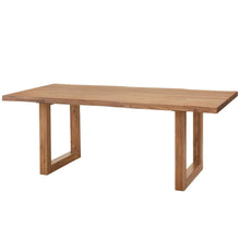 Load image into Gallery viewer, Windsor 79" Live-Edge Dining Table