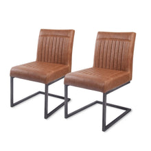 Load image into Gallery viewer, Ronan PU Leather Dining Chair, (Set of 2)