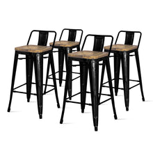 Load image into Gallery viewer, Metropolis Low Back Counter Stool, (Set of 4)