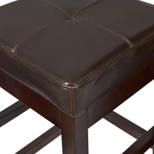 Load image into Gallery viewer, Valencia Backless Bicast Leather Counter Stool