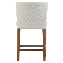 Load image into Gallery viewer, Albie Diamond Stitching PU Leather Counter Stool