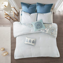 Load image into Gallery viewer, Isla 8 Piece Cotton Printed Reversible Comforter Set - King MP10-5804