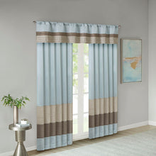 Load image into Gallery viewer, Madison Park Amherst Polyoni Pintuck Window Valance -50X18" MP41-2229 By Olliix