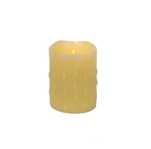 Load image into Gallery viewer, LED Dripping Wax Pillar Candles with Remote (Set of 4)