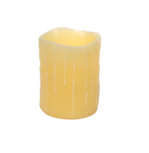 Load image into Gallery viewer, LED Dripping Wax Pillar Candles with Remote (Set of 3)