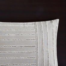 Load image into Gallery viewer, Olliix Essence 100% Cotton Clip Jacquard Pieced 8Pcs Comforter Set By Madison Park Signature MPS10-463