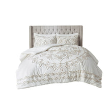 Load image into Gallery viewer, Violette 3 Piece Tufted Cotton Chenille Comforter Set King/Cal King MP10-7141 By Olliix