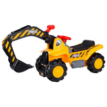 Load image into Gallery viewer, Outdoor Kids Ride On Construction Excavator with Safety Helmet