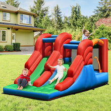 Load image into Gallery viewer, 3-in-1 Dual Slides Jumping Castle Bouncer without Blower