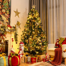 Load image into Gallery viewer, Pre-Lit Artificial Christmas Tree wIth Ornaments and Lights