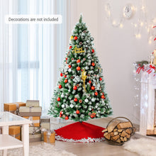 Load image into Gallery viewer, Artificial Snow Flocked Christmas Tree with Pine Cones