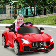 Load image into Gallery viewer, 12V Licensed Mercedes Benz Kids Ride-On Car with Remote Control-Red