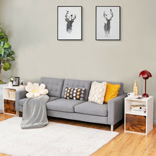 Load image into Gallery viewer, Set of 2 Nightstands Side End Table for Living Room-White
