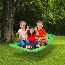 Load image into Gallery viewer, 700lb Giant 60 Inch Skycurve Platform Tree Swing for Kids and Adults-Green