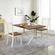 Load image into Gallery viewer, 2 Pieces Solid Whitesburg Spindle Back Wood Dining Chairs-White