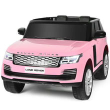 Load image into Gallery viewer, 24V 2-Seater Licensed Land Rover Kids Ride On Car with 4WD Remote Control-Pink