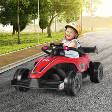Load image into Gallery viewer, 12V Kids Ride on Electric Formula Racing Car with Remote Control-Red
