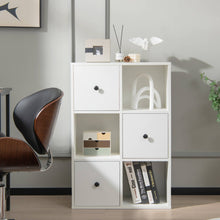 Load image into Gallery viewer, 3-Tier Bookshelf with Anti-toppling Device for Living Room-White
