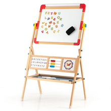 Load image into Gallery viewer, 3-in-1 Wooden Art Easel for Kids with Drawing Paper Roll
