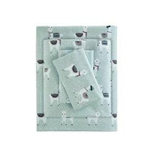 Load image into Gallery viewer, Truenorth Cozy Flannel 100% Cotton Flannel Printed Sheet Set TN20-0406 By Olliix