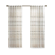 Load image into Gallery viewer, Nea Cotton Printed Window Panel With Tassel Trim And Lining II40-1184 By Olliix