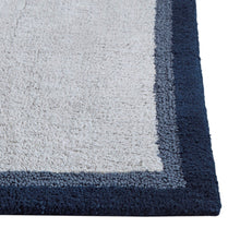 Load image into Gallery viewer, Madison Park Amherst 100% Cotton Tufted Bath Rug- Navy MP72-6206 By Olliix