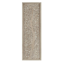 Load image into Gallery viewer, Laurel Branches Carved Wood Panel Wall Décor MP95B-0275
