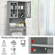 Load image into Gallery viewer, Bathroom Spacesaver Organizer with Adjustable Shelf-Gray
