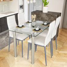 Load image into Gallery viewer, 5 Pieces Dining Set with Simple Design