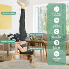 Load image into Gallery viewer, Yoga Headstand Bench for Workout Relieve and Fatigue Body Building-Black