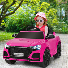 Load image into Gallery viewer, 12 V Licensed Audi Q8 Kids Cars to Drive with Remote Control-Pink
