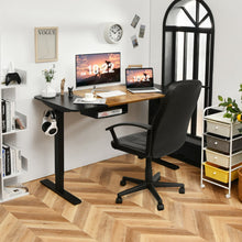 Load image into Gallery viewer, 55 Inch x 28 Inch Electric Standing Desk with USB Port Black-Black