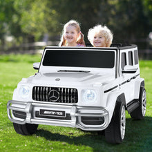Load image into Gallery viewer, 12V 2 Seats Kids Licensed Mercedes Benz G63 Ride On Car-White