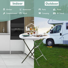 Load image into Gallery viewer, 32 Inch Round Foldable Lightweight Table