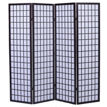 Load image into Gallery viewer, 4 Panels Cherry Solid Wood Room Screen
