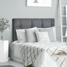 Load image into Gallery viewer, Linen Fabric Wall-mounted Upholstered Headboard