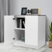 Load image into Gallery viewer, Kitchen Buffet Storage Sideboard Cabinet with Doors and Shelf