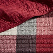 Load image into Gallery viewer, Madison Park Ridge 100% Polyester Herringbone Printed 6 Piece Reversible Daybed Cover Set MP13-6465 By Olliix