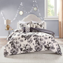 Load image into Gallery viewer, Olliix Dorsey 100% Polyester Brushed 5 Pcs Comforter Set By Intelligent Design ID10-1966
